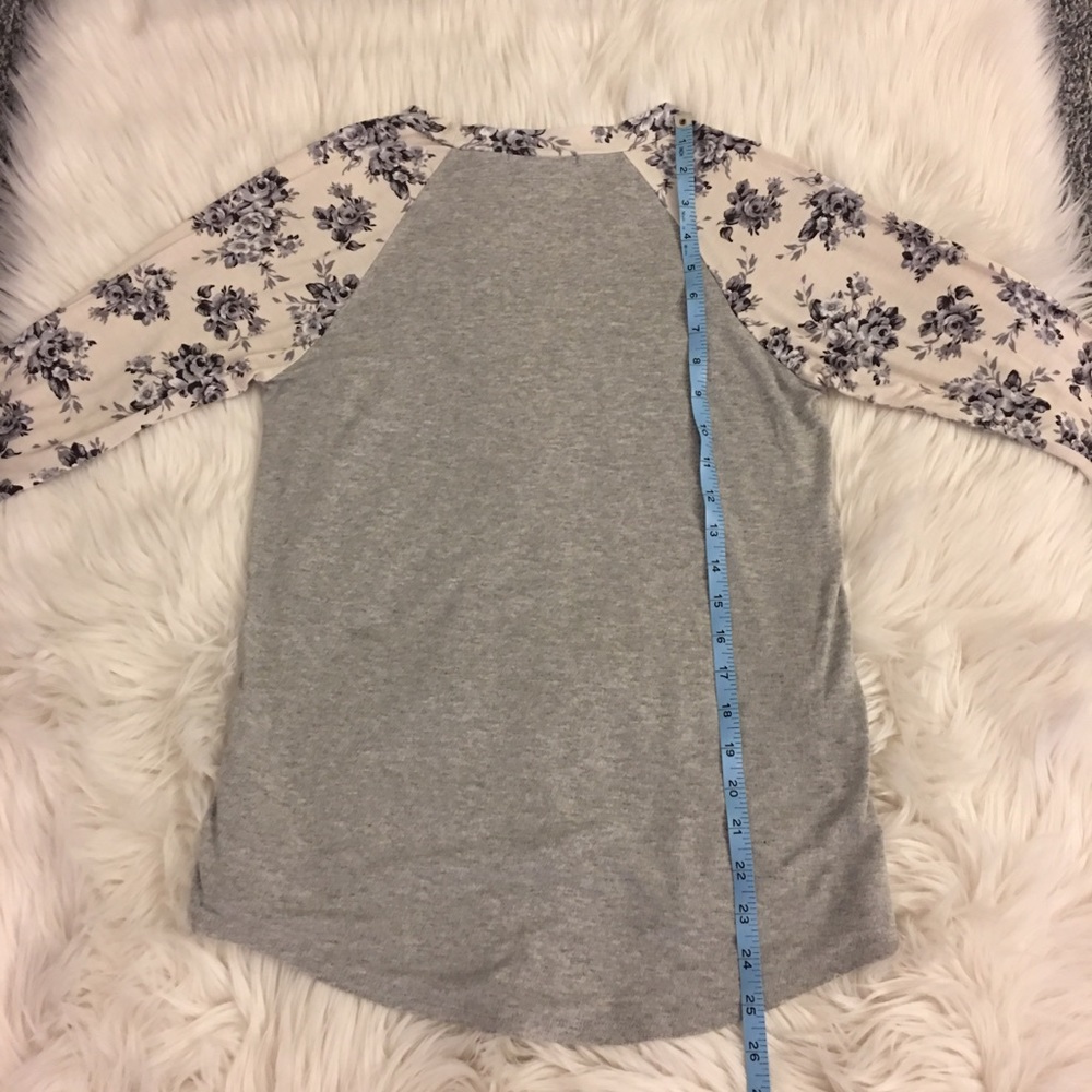 Floral | baseball tee - Picture 6 of 8